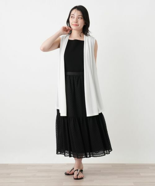 Leilian / レリアン テーラードジャケット | ノーボタンジレ | 詳細7