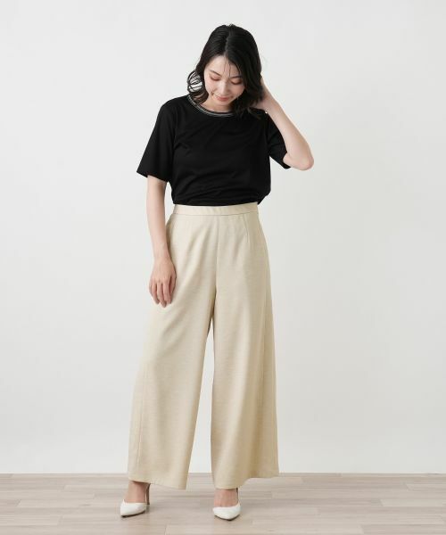 Leilian / レリアン その他パンツ | ワイドフレアパンツ | 詳細4