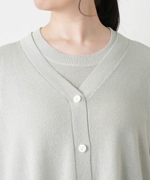 Leilian / レリアン カーディガン・ボレロ | スパンコールドルマンカーディガン | 詳細10