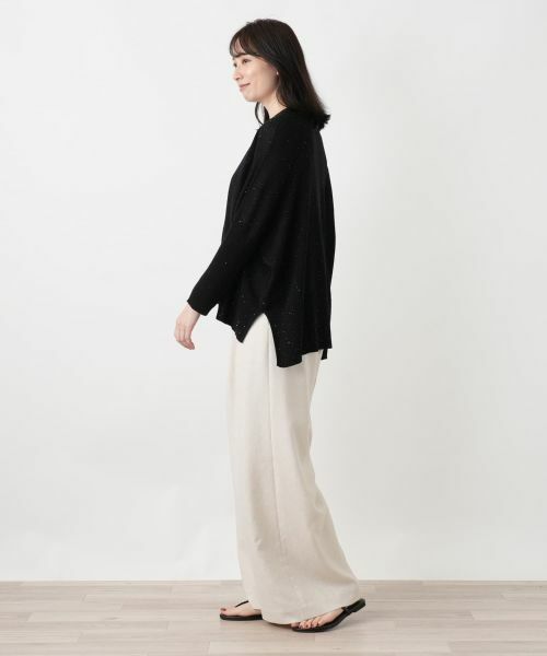 Leilian / レリアン カーディガン・ボレロ | スパンコールドルマンカーディガン | 詳細2