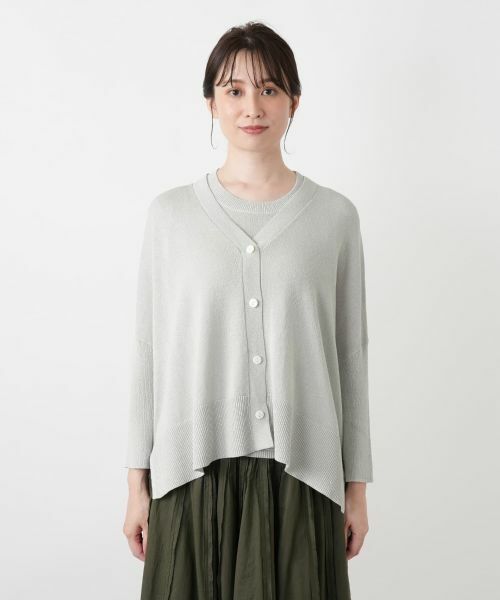 Leilian / レリアン カーディガン・ボレロ | スパンコールドルマンカーディガン | 詳細7