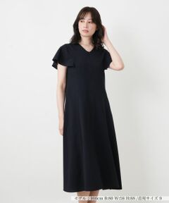 Leilian / レリアン ドレス | Vネックフレアワンピース
