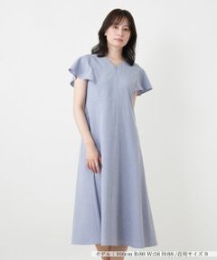 Leilian / レリアン ドレス | Vネックフレアワンピース