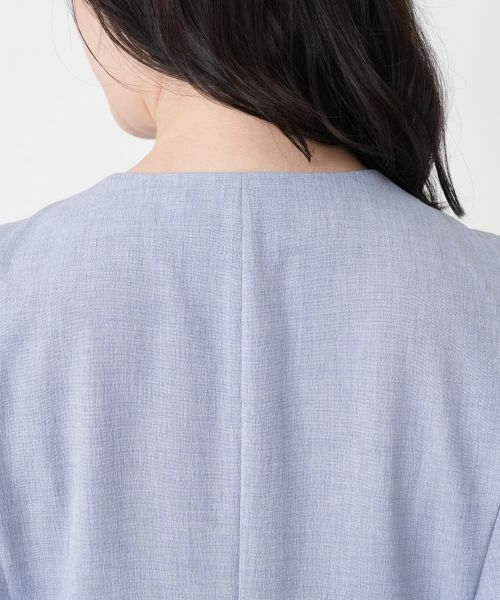 Leilian / レリアン ドレス | Vネックフレアワンピース | 詳細11