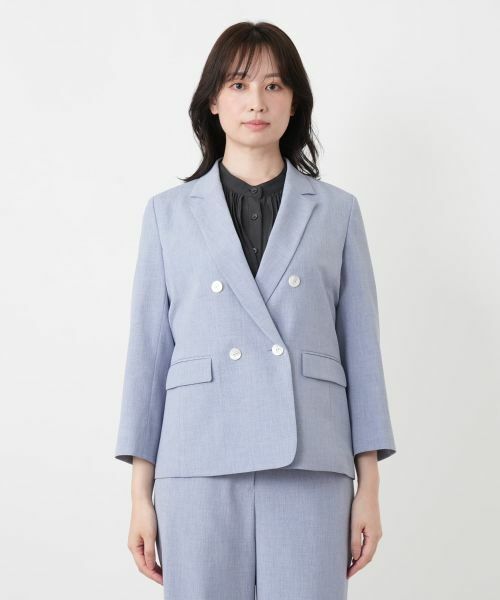 Leilian / レリアン テーラードジャケット | ダブルテーラードジャケット | 詳細7