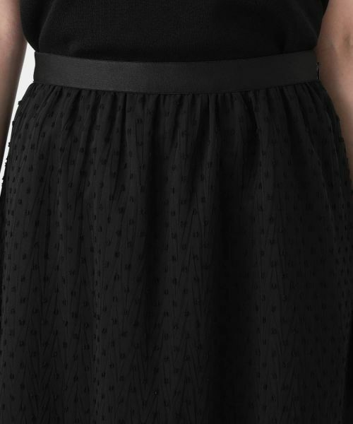 Leilian / レリアン ミニ・ひざ丈スカート | シアーロングフレアスカート | 詳細7