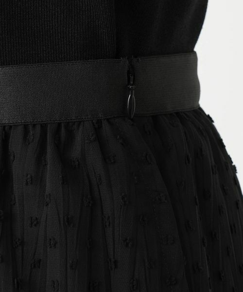 Leilian / レリアン ミニ・ひざ丈スカート | シアーロングフレアスカート | 詳細8
