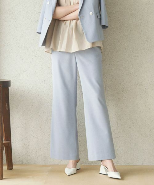 Leilian / レリアン その他パンツ | ストレートパンツ（コバルトブルー）