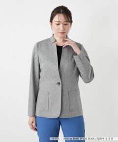 Leilian / レリアン テーラードジャケット | スタンドカラーテーラードジャケット