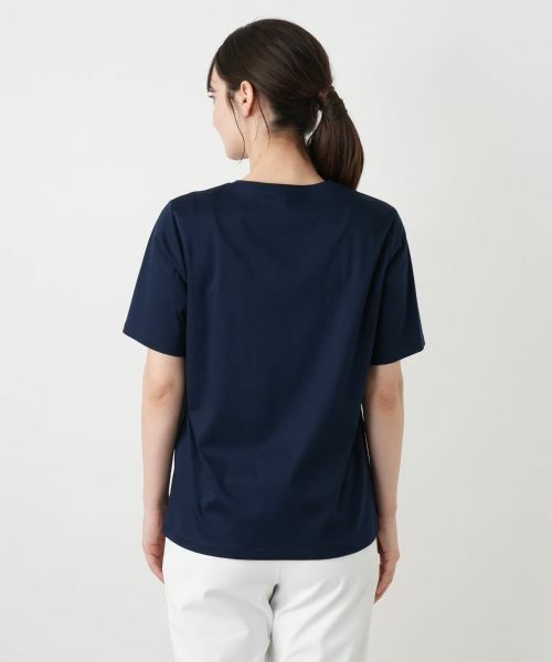 Leilian / レリアン カットソー | 刺繍クルーネックTシャツ【MUSE BY ROCHAS Premiere】 | 詳細12