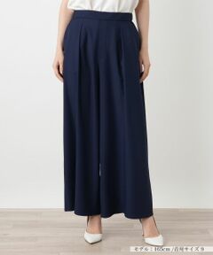 Leilian / レリアン その他パンツ | タックフレアパンツ【BOURGE】