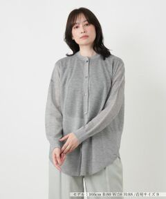 Leilian / レリアン カーディガン・ボレロ | シアーセミロングカーディガン