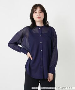 Leilian / レリアン カーディガン・ボレロ | シアーセミロングカーディガン