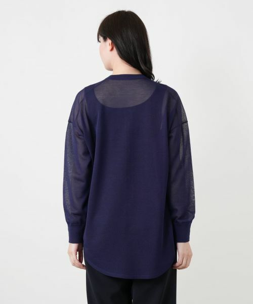 Leilian / レリアン カーディガン・ボレロ | シアーセミロングカーディガン | 詳細12