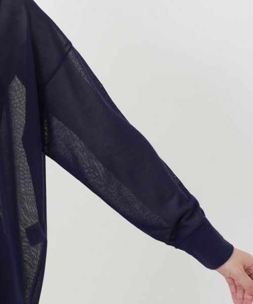 Leilian / レリアン カーディガン・ボレロ | シアーセミロングカーディガン | 詳細15