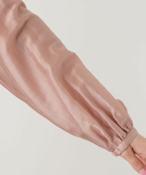 Leilian / レリアン シャツ・ブラウス | ピンタックバンドカラーブラウス【Leilian WHITE LABEL】 | 詳細15