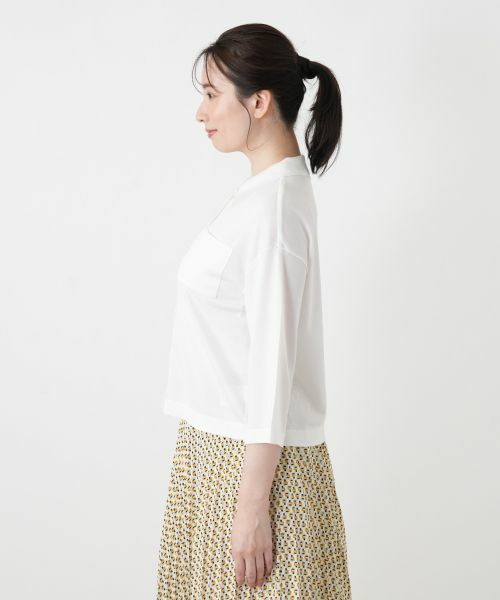 Leilian / レリアン カーディガン・ボレロ | 襟付きニットシャツ【Leilian WHITE LABEL】 | 詳細21