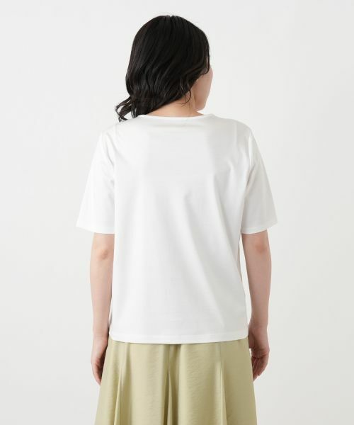 Leilian / レリアン カットソー | 刺繍クルーネックカットソー【Leilian WHITE LABEL】 | 詳細20