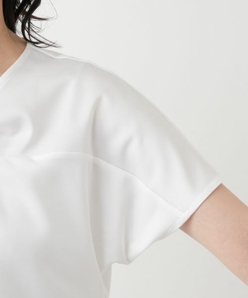 Leilian / レリアン カットソー | ツイストフロントカットソー【Leilian WHITE LABEL】 | 詳細12