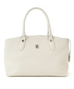 Leilian / レリアン ハンドバッグ | 2WAY編み込みトートバッグ