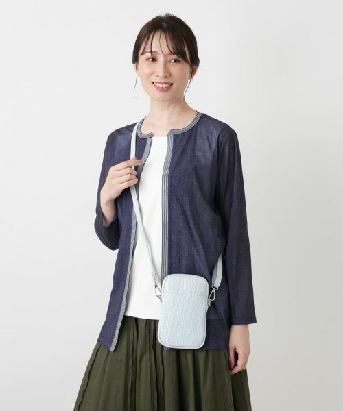 Leilian / レリアン メッセンジャーバッグ・ウエストポーチ | 編み込みショルダーバッグ | 詳細10