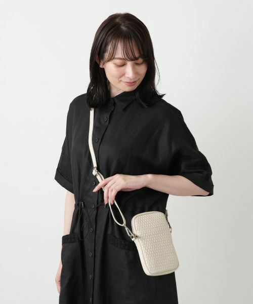 Leilian / レリアン メッセンジャーバッグ・ウエストポーチ | 編み込みショルダーバッグ | 詳細8