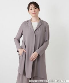 Leilian / レリアン テーラードジャケット | オープンカラーロングジャケット