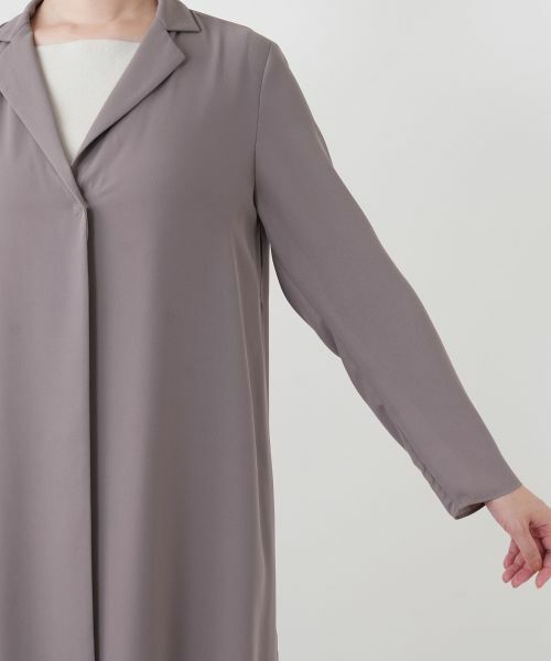 Leilian / レリアン テーラードジャケット | オープンカラーロングジャケット | 詳細12