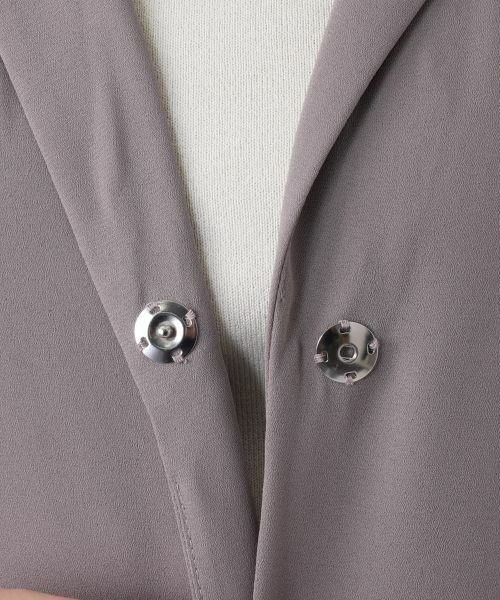 Leilian / レリアン テーラードジャケット | オープンカラーロングジャケット | 詳細15