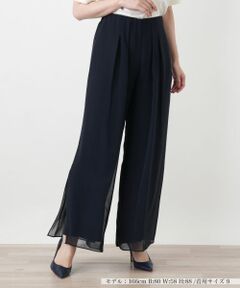 Leilian / レリアン その他パンツ | タックフレアパンツ