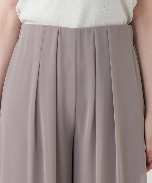 Leilian / レリアン その他パンツ | タックフレアパンツ | 詳細11