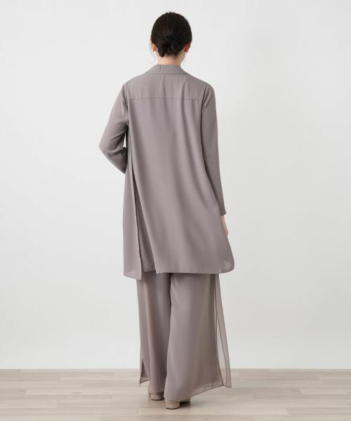 Leilian / レリアン その他パンツ | タックフレアパンツ | 詳細7