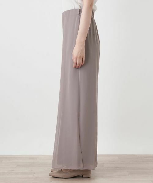 Leilian / レリアン その他パンツ | タックフレアパンツ | 詳細9