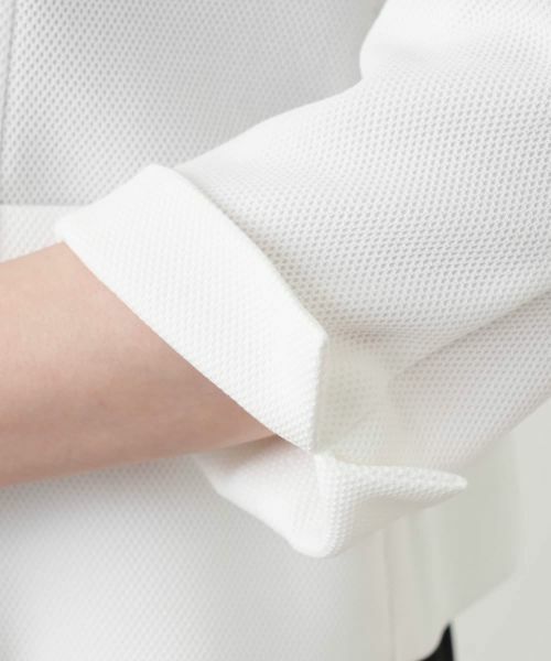 Leilian / レリアン テーラードジャケット | ノーカラージャケット【Leilian WHITE LABEL】 | 詳細14