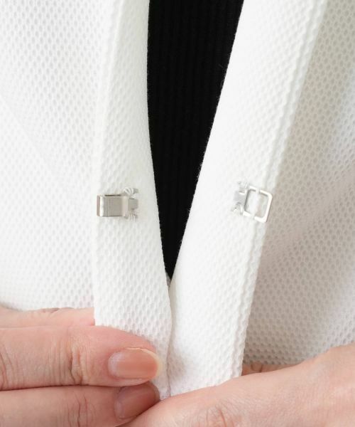 Leilian / レリアン テーラードジャケット | ノーカラージャケット【Leilian WHITE LABEL】 | 詳細15