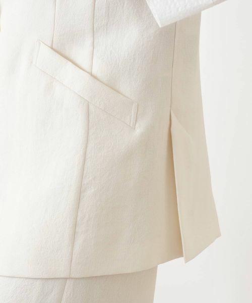 Leilian / レリアン テーラードジャケット | Vネックセミロングベスト【Leilian WHITE LABEL】 | 詳細13