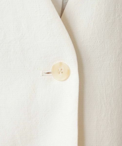 Leilian / レリアン テーラードジャケット | Vネックセミロングベスト【Leilian WHITE LABEL】 | 詳細16
