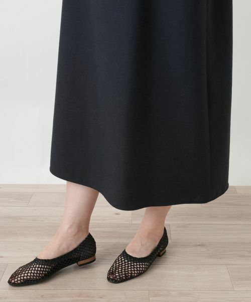 Leilian / レリアン ロング・マキシ丈ワンピース | フレアジャンパースカート【Leilian WHITE LABEL】 | 詳細10