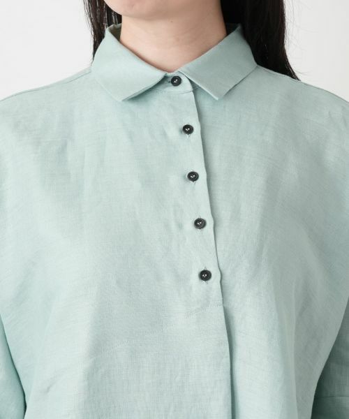 Leilian / レリアン シャツ・ブラウス | フレアチュニックブラウス【stefania carrera】 | 詳細10