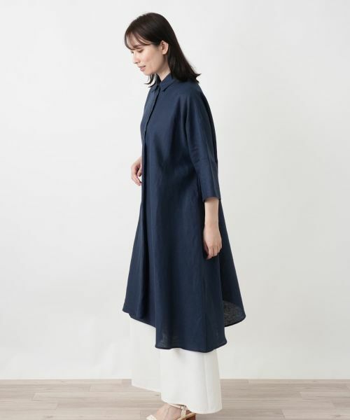 Leilian / レリアン シャツ・ブラウス | フレアチュニックブラウス【stefania carrera】 | 詳細2