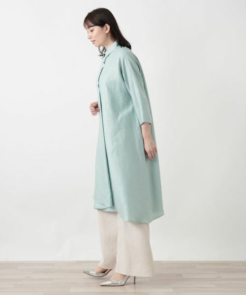 Leilian / レリアン シャツ・ブラウス | フレアチュニックブラウス【stefania carrera】 | 詳細5