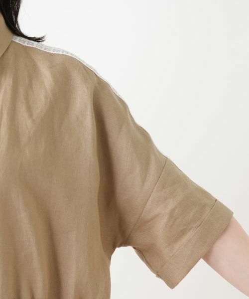 Leilian / レリアン シャツ・ブラウス | レースラインフレアワンピース【stefania carrera】 | 詳細13