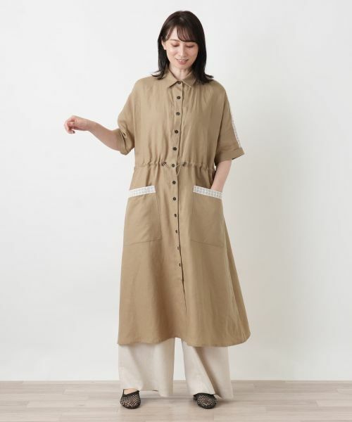 Leilian / レリアン シャツ・ブラウス | レースラインフレアワンピース【stefania carrera】 | 詳細4