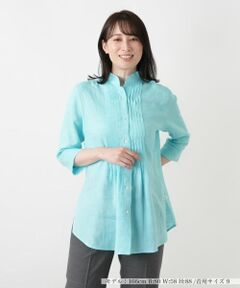 Leilian / レリアン シャツ・ブラウス | ピンタックフレアブラウス