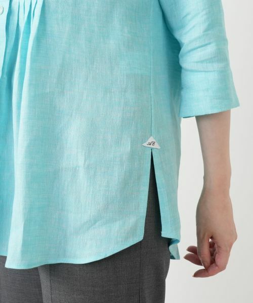 Leilian / レリアン シャツ・ブラウス | ピンタックフレアブラウス | 詳細16