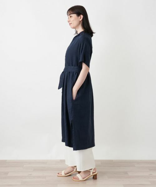 Leilian / レリアン シャツ・ブラウス | スキッパーチュニックブラウス【ROSSO35】 | 詳細2