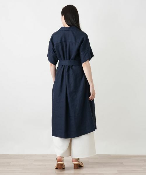 Leilian / レリアン シャツ・ブラウス | スキッパーチュニックブラウス【ROSSO35】 | 詳細3