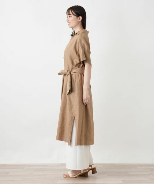 Leilian / レリアン シャツ・ブラウス | スキッパーチュニックブラウス【ROSSO35】 | 詳細5