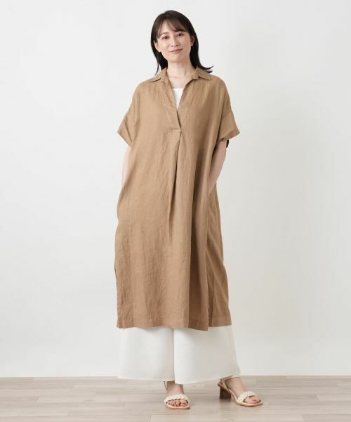 Leilian / レリアン シャツ・ブラウス | スキッパーチュニックブラウス【ROSSO35】 | 詳細7