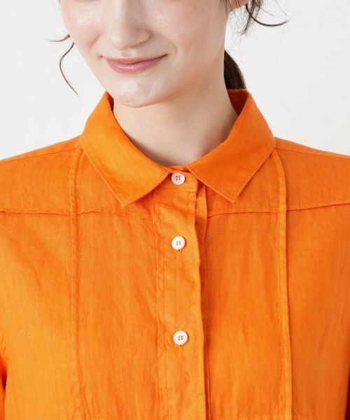 Leilian / レリアン シャツ・ブラウス | 切替チュニックブラウス【ROSSO35】 | 詳細13